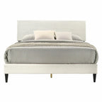Bayson Wood Frame Queen Platform Bed With Headboard
