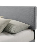 Bayson Wood Frame Queen Platform Bed With Headboard