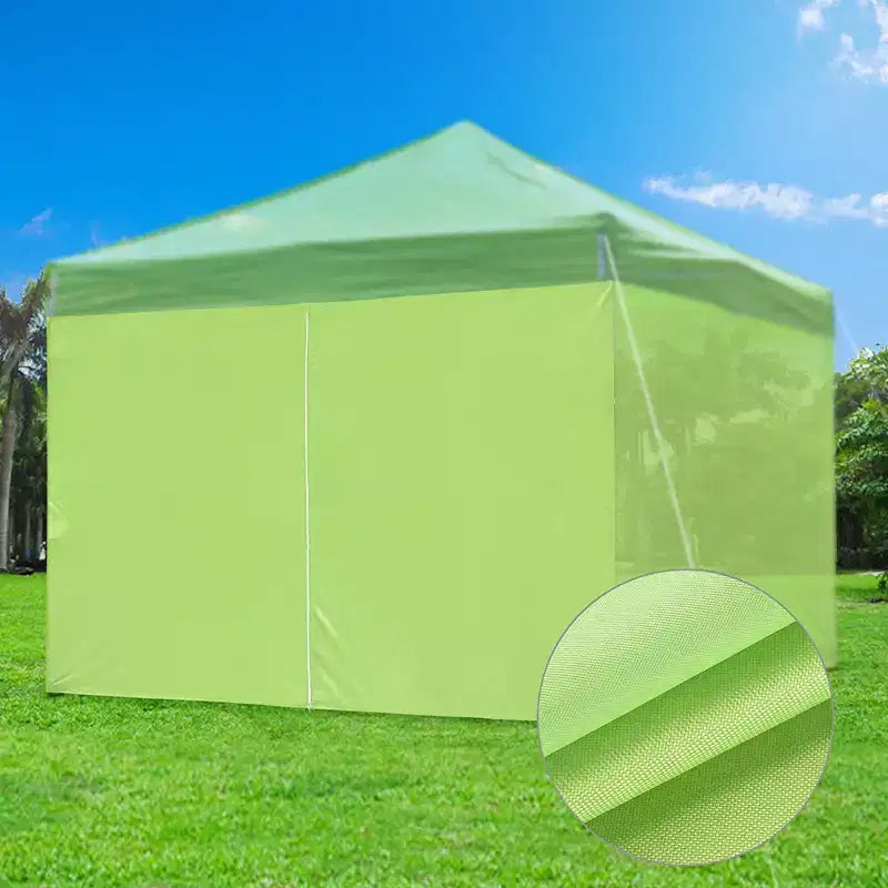 InstaHibit Universal Sidewall Zipper UV30+ Fits 10x10ft Canopy Picnic 1 Piece Green