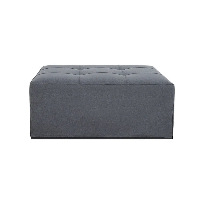 Sleeper Chair Bed, 4 In 1 Multi-Function Convertible Ottoman Bed, Breathable Linen Bed Chair, Convertible Sofa Bed