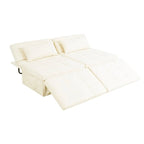 Sleeper Chair Bed, 4 In 1 Multi-Function Convertible Ottoman Bed, Breathable Linen Bed Chair, Convertible Sofa Bed