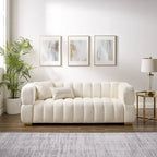 VANOMi 85inch Modern Couch, Leisure Comfortable Sofa - 85 x 33.86
