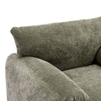 38.6'W Modern Style Chenille Oversized Armchair