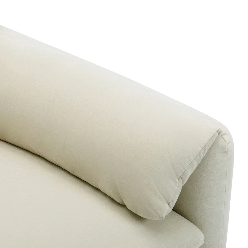38.6'W Modern Style Chenille Oversized Armchair