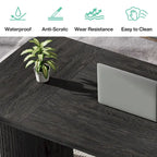 62.99 W Modern Executive Desk Simple Computer Desk with Engineered Wood Top and Legs