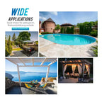 FDW 3 Piece Furniture Patio Chairs Wicker Outdoor Rattan Conversation Bistro Set for Backyard Porch Poolside Lawn
