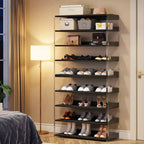Lantine 63 8-Tier Acrylic Shoe Rack for 24-32 Pairs