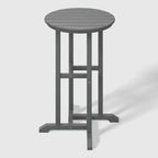 WestinTrends Malibu All Weather HDPE Outdoor Patio Counter Height Bistro Set (3-Piece)