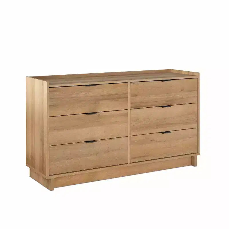 Prepac 52.5" Wide Simply Modern 6 Drawer Dresser