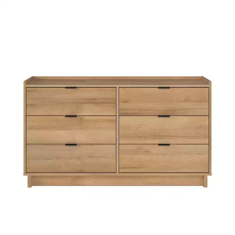 Prepac 52.5" Wide Simply Modern 6 Drawer Dresser