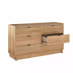 Prepac 52.5" Wide Simply Modern 6 Drawer Dresser