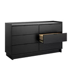 Prepac 52.5" Wide Simply Modern 6 Drawer Dresser
