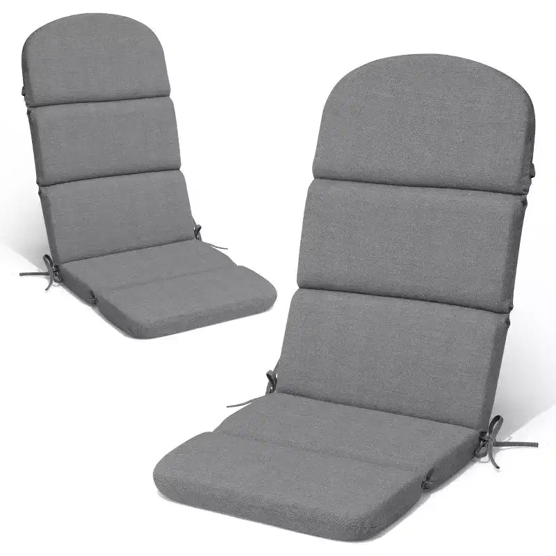 Crestlive Products Adirondack Chair Cushion High Back Patio Water Resistant Fade Resistant
