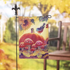 Evergreen Flag Autumn Light Fall Garden Flag, Welcome Garden Flags 12x18 Double Sided, Outside