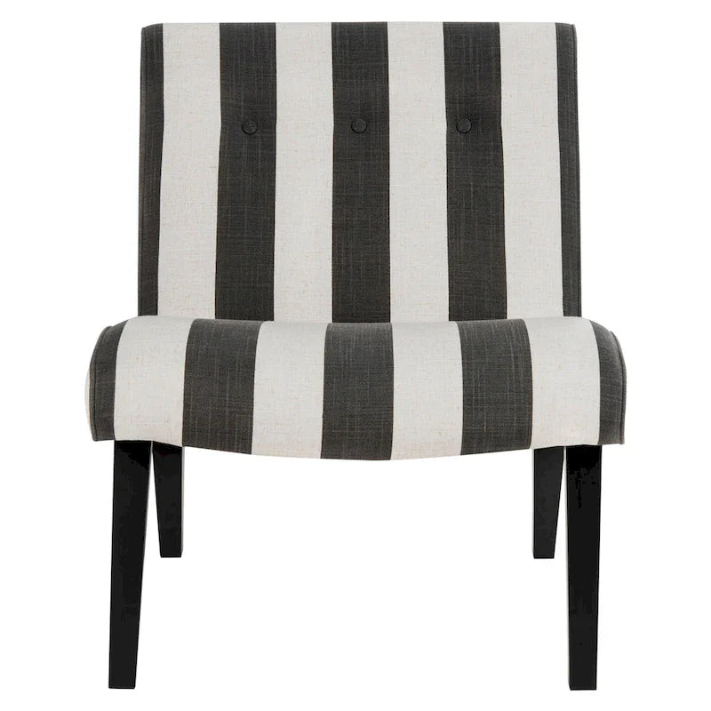SAFAVIEH Sibille Mid-Century Forest Green Chair - 25.2 x 29.9 x 30.7 - 25Wx30Dx31H