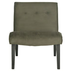 SAFAVIEH Sibille Mid-Century Forest Green Chair - 25.2 x 29.9 x 30.7 - 25Wx30Dx31H