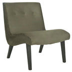 SAFAVIEH Sibille Mid-Century Forest Green Chair - 25.2 x 29.9 x 30.7 - 25Wx30Dx31H