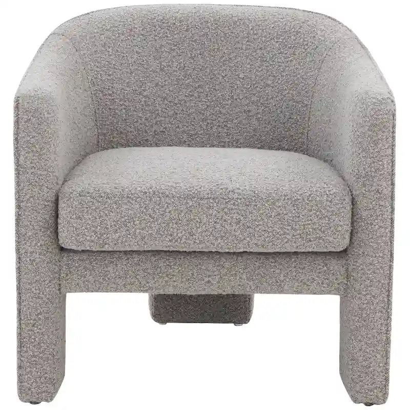 SAFAVIEH Couture Evchen Velvet Accent Chair - 30 W x 28 L x 30 H - 30Wx28Dx30H