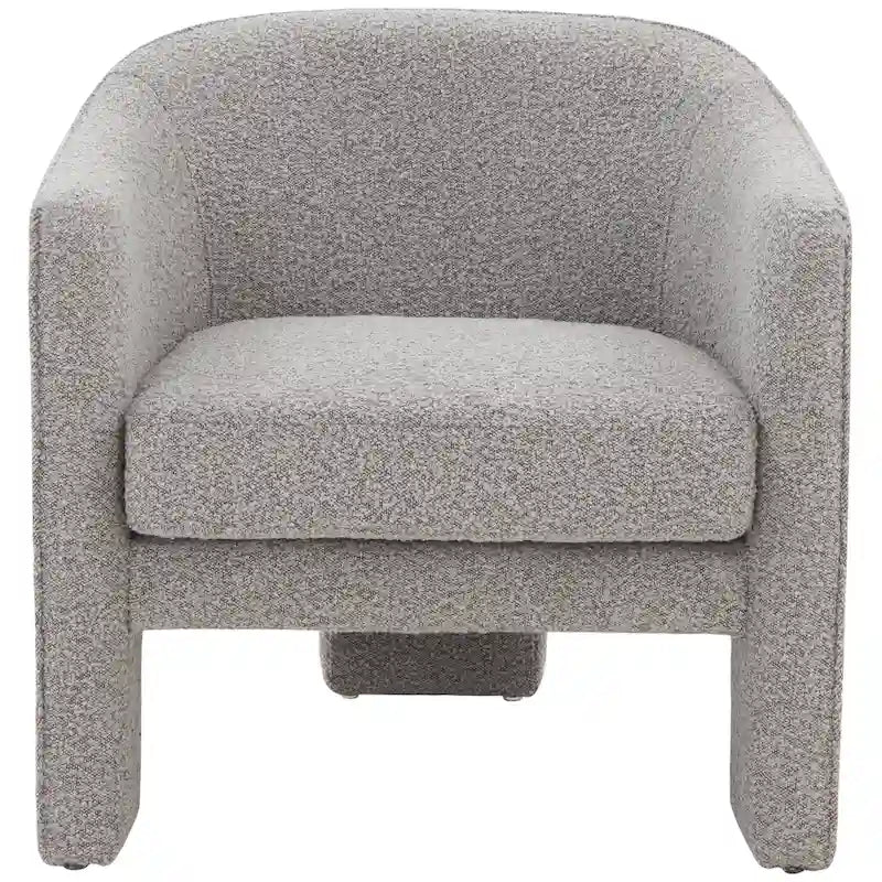 SAFAVIEH Couture Evchen Velvet Accent Chair - 30 W x 28 L x 30 H - 30Wx28Dx30H