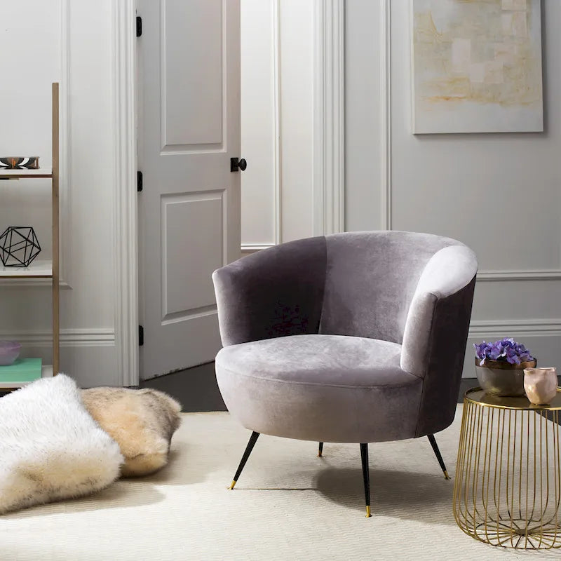 SAFAVIEH Juliann Mid-Century Modern Retro Club Chair - 32 x 33 x 31.5 - 32Wx33Dx32H