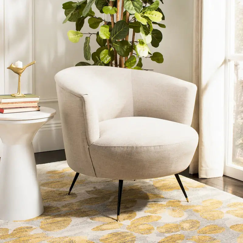SAFAVIEH Juliann Mid-Century Modern Retro Club Chair - 32 x 33 x 31.5 - 32Wx33Dx32H