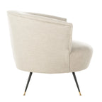 SAFAVIEH Juliann Mid-Century Modern Retro Club Chair - 32 x 33 x 31.5 - 32Wx33Dx32H