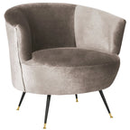 SAFAVIEH Juliann Mid-Century Modern Retro Club Chair - 32 x 33 x 31.5 - 32Wx33Dx32H