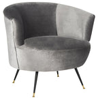 SAFAVIEH Juliann Mid-Century Modern Retro Club Chair - 32 x 33 x 31.5 - 32Wx33Dx32H