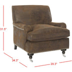 SAFAVIEH Nurhayat Club Chair - 29Wx34Dx32H