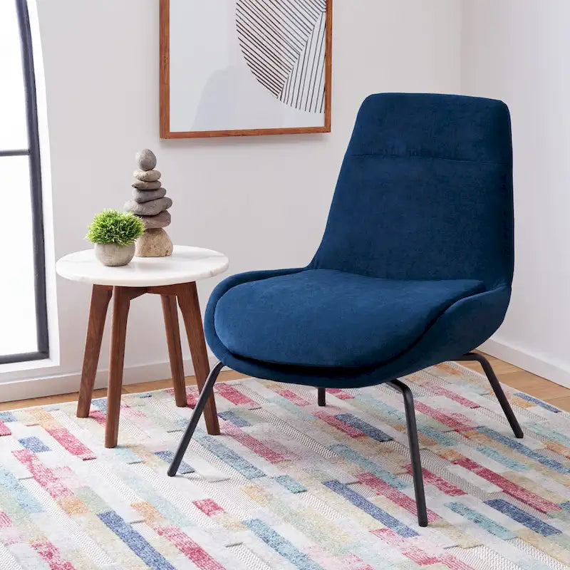 SAFAVIEH Emilia Accent Chair - 24 W x 28 D x 32 H - 24Wx28Dx32H