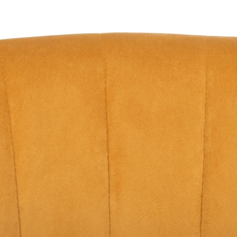 SAFAVIEH Amalia Velvet Wingback Accent Chair - 26.8 x 28 x 31.9 - 27Wx28Dx32H