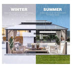 EROMMY Aluminum Patio Gazebo