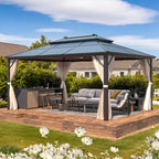 EROMMY Aluminum Patio Gazebo
