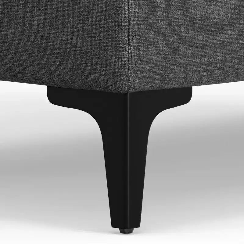 WyndenHall Lana Mid-Century Ottoman Performance Fabric