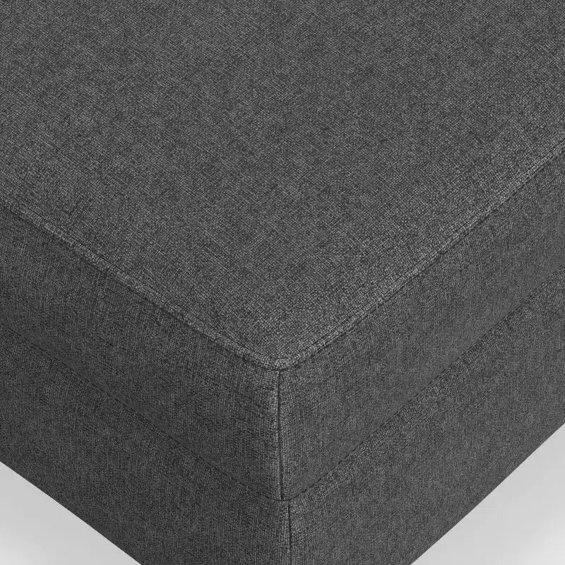 WyndenHall Lana Mid-Century Ottoman Performance Fabric