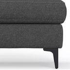 WyndenHall Lana Mid-Century Ottoman Performance Fabric