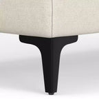 WyndenHall Lana Mid-Century Ottoman Performance Fabric