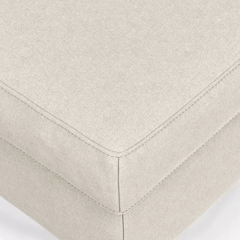 WyndenHall Lana Mid-Century Ottoman Performance Fabric