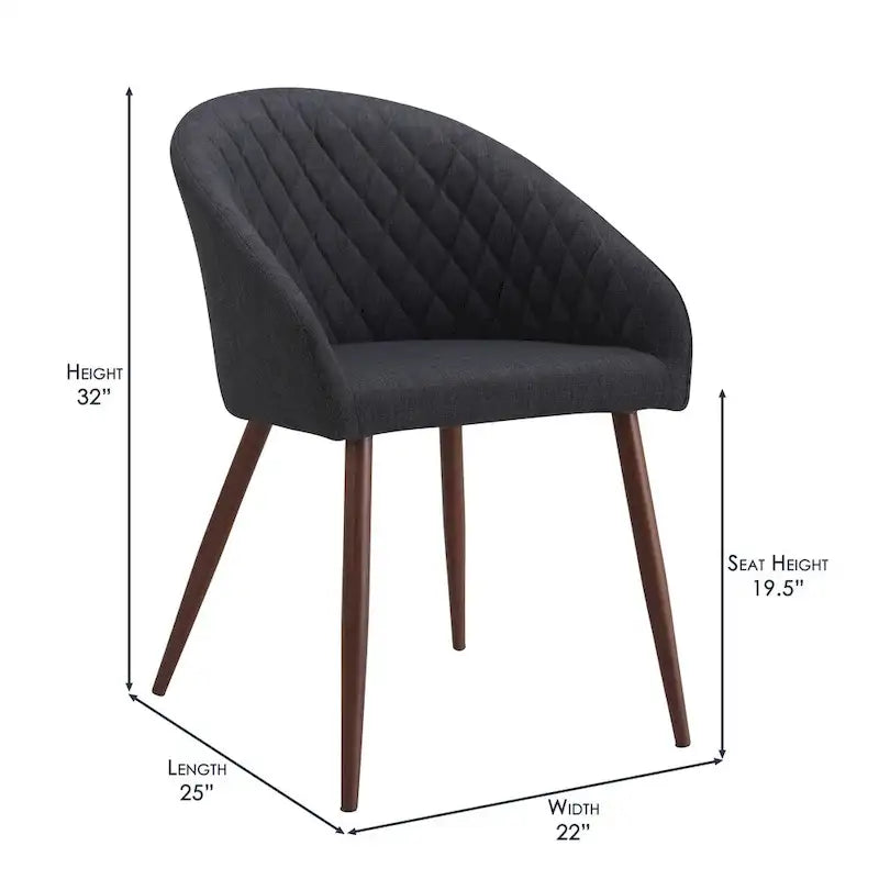 Carson Carrington Mysen 2-piece Upholstered Dining Chairs Set