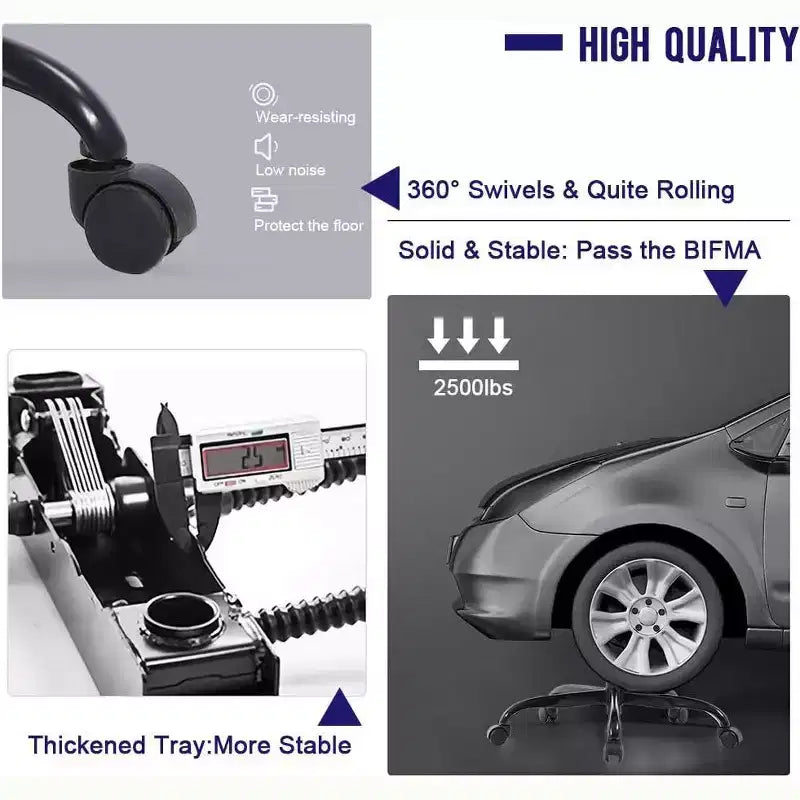 FDW Office Chair Gaming Chair Desk Chair Executive Chair with Lumbar Support Adjustable Stool Swivel Rolling Computer Chair