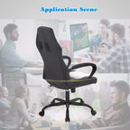 FDW Office Chair PC Gaming Chair Cheap Desk Chair PU Leather Executive Computer Chair Lumbar Support for Women, Men