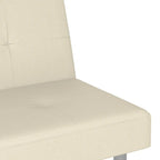vidaXL Sofa Bed Foldable Sleeper Sofa Couch Bed with Cup Holders Faux Leather - 78.7 x 35 x 27.6