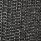 GDFStudio Sandy Outdoor Wicker Storage Unit, Gray/Black