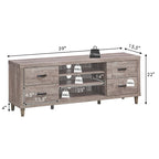 Costway TV Stand Entertainment Center Hold up to 65 TV with Storage - See Details
