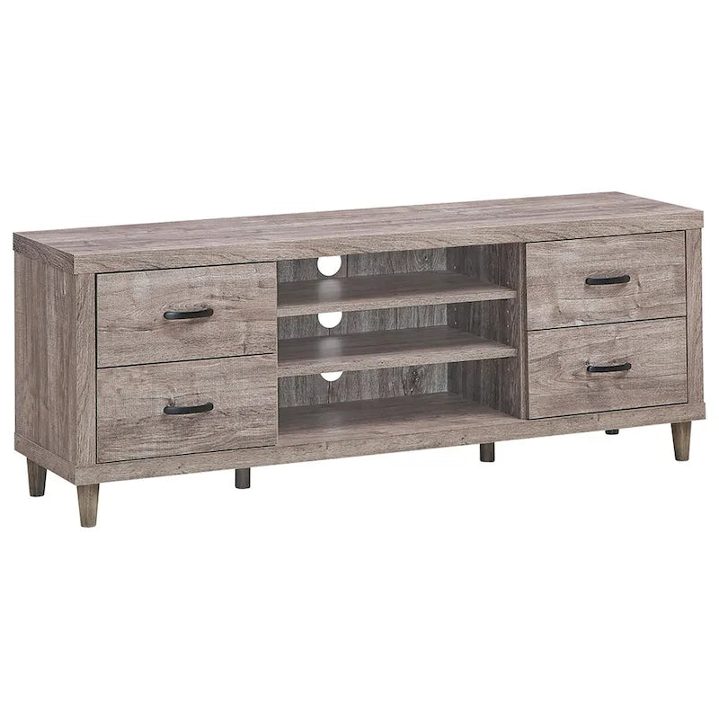 Costway TV Stand Entertainment Center Hold up to 65 TV with Storage - See Details
