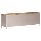 vidaXL TV Stand 47.2x11.8x15.7 Rough Mango Wood