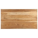 vidaXL Coffee Table 43.3x23.6x13.8 Solid Acacia Wood - 43.3 x 23.6 x 13.8