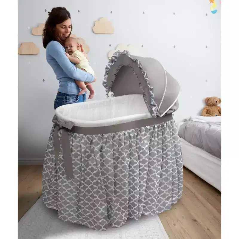 Badger Basket Wishes Oval Bassinet