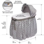 Badger Basket Wishes Oval Bassinet