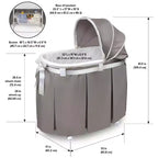 Badger Basket Wishes Oval Bassinet